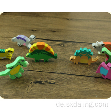 Kreativer Dinosaurier-Radiergummi für Kindergeschenk